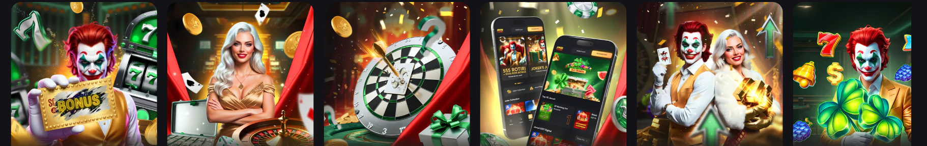 Promociones de bienvenida de Jocker Casino para casino y apuestas deportivas